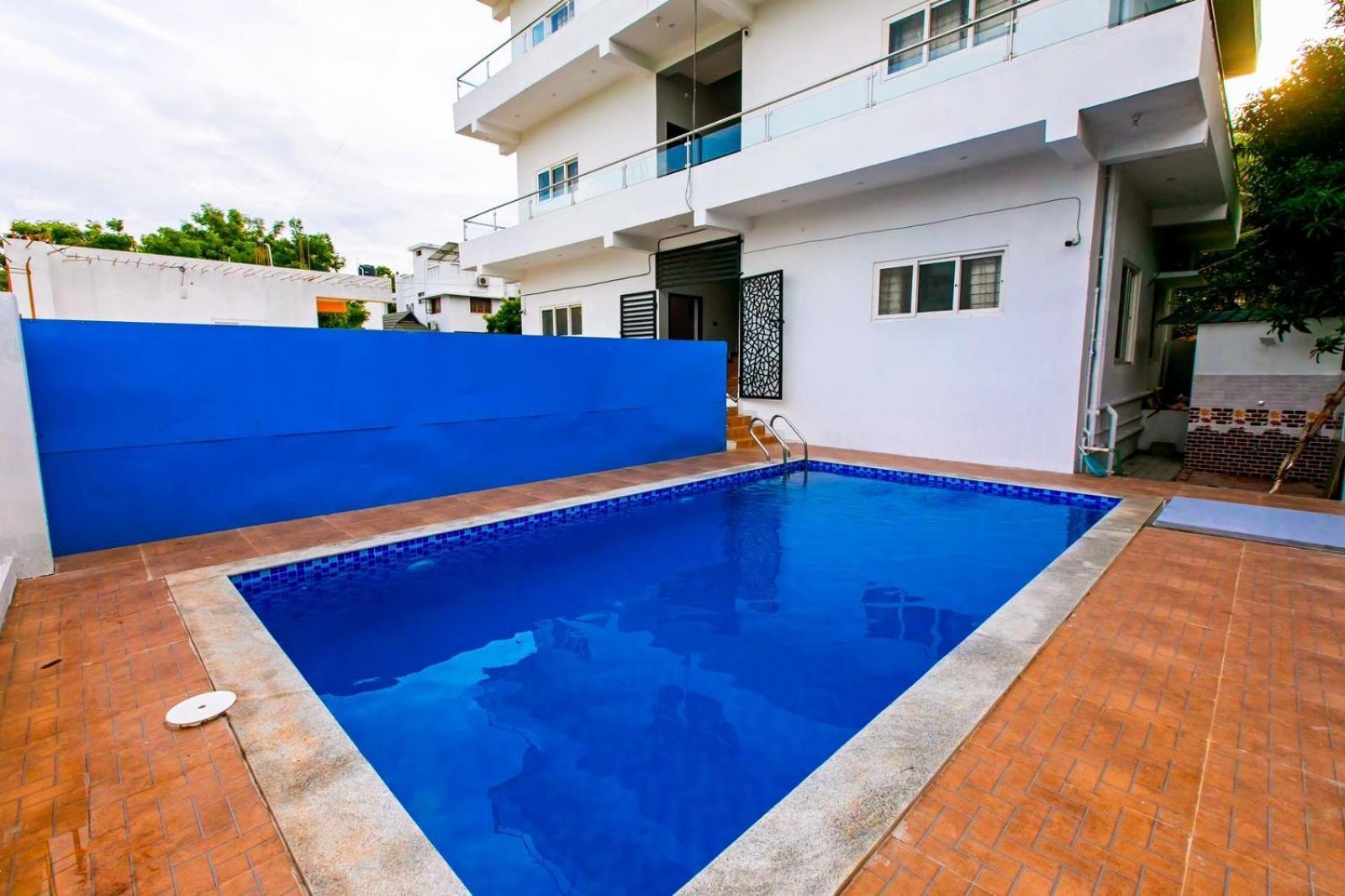 Dreamland Retreat With Swimming Pool Διαμέρισμα Kottakuppam Εξωτερικό φωτογραφία